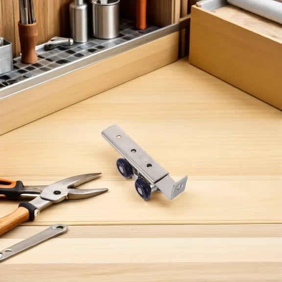 DEEPCRAFF 1Set Replacement Door Rollers with Metal Pulley Wheels for Sliding Door Repair