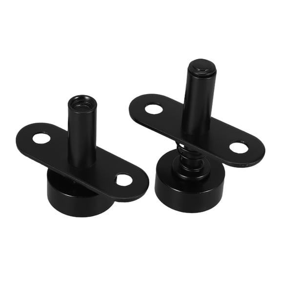 DEEPCRAFF 1Set Adjustable Door Pivot for Entryways Black Heavy Duty Screen Door Hardware