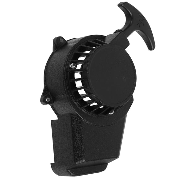 DEEPCRAFF 1Set Starter Handle with Cord for ATV Motorcycle Engine Manual Starter Cord Black Aluminum Alloy