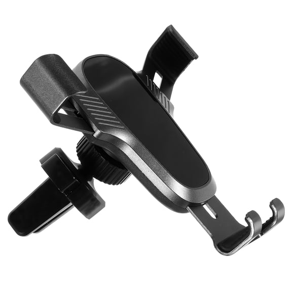 DEEPCRAFF Black Car Phone Holder with Linkage Design, 1 Set Convenient Vehicle Mount for Easy and Secure Mobile Use