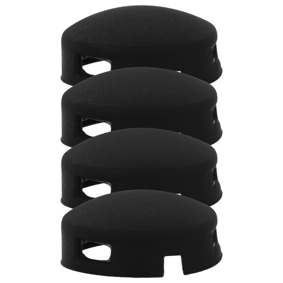 DEEPCRAFF Black Doorbell Button Replacement Kit, Easy to Install Push Button Accessory for Home Door Bell Use