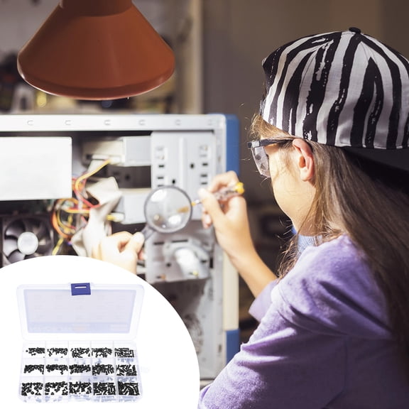 DEEPCRAFF 1Set Wear Resistant Small Screws for Computer Repair and Electronic Devices