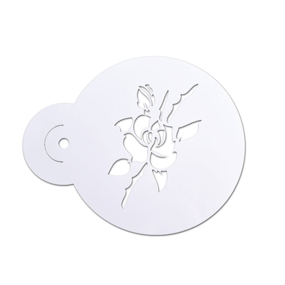 DEEPCRAFF 12-Piece Cookie Decorating Mold Set with White Plastic Handles for Baking and Crafting
