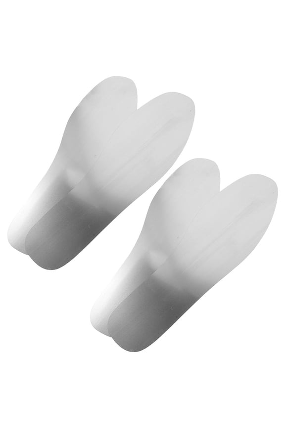 2Pair Lightweight Stainless Steel Safety Shoe Inserts for Enhanced Stability