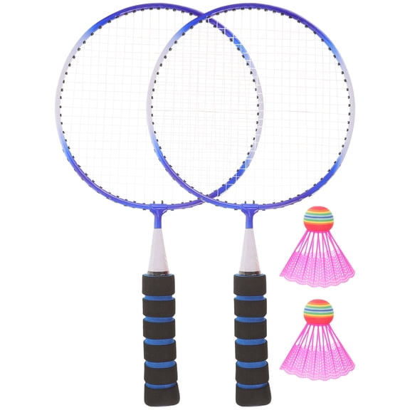 DEEPCRAFF 2 Rackets Portable Badminton Racket Sports Equipment for Kids Aged 3 to 13 Outdoors
