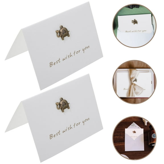 DEEPCRAFF 20 Sets Happy New Year Greeting Cards Assorted Color Paper For Thank You Notes And Anniversaries