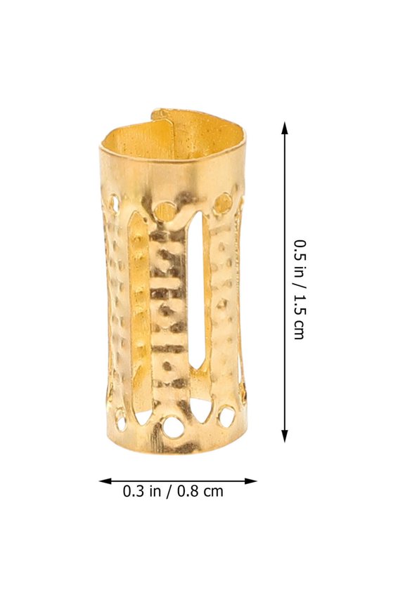 Hair Decoration Metal Hair Rings Silver Iron 200Pcs For Women Braids