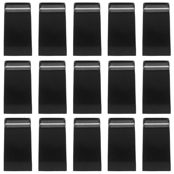 DEEPCRAFF Durable Black Fader Knob Replacements for Mixers Secure Attachment 20Pcs