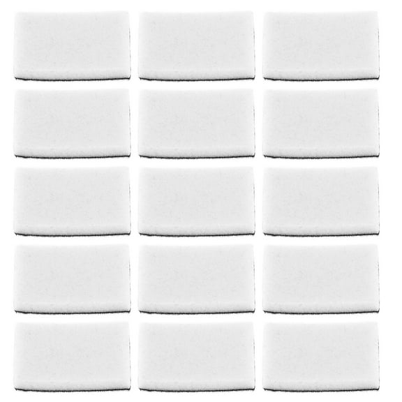 DEEPCRAFF 20Pcs Rectangle Ink Blending Foam Pads White for Ink Art Blending and Painting Tools
