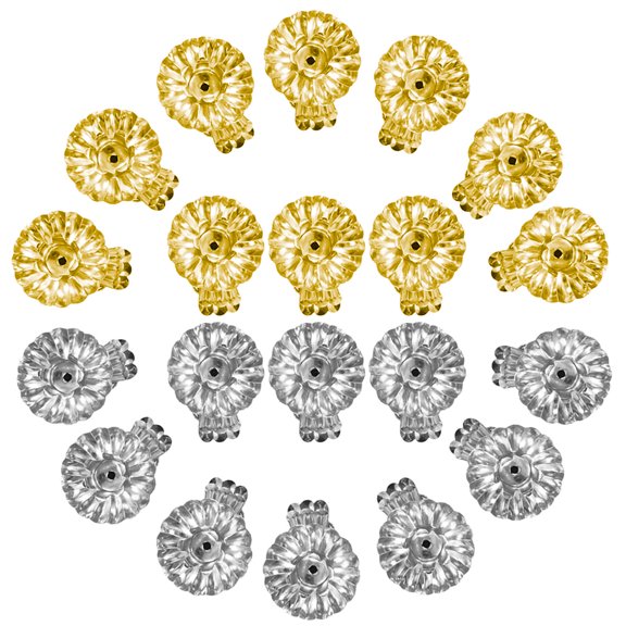DEEPCRAFF 20Pcs Metal Candle Holder Clips Decorative Candle Stand for Christmas Tree Party Decor