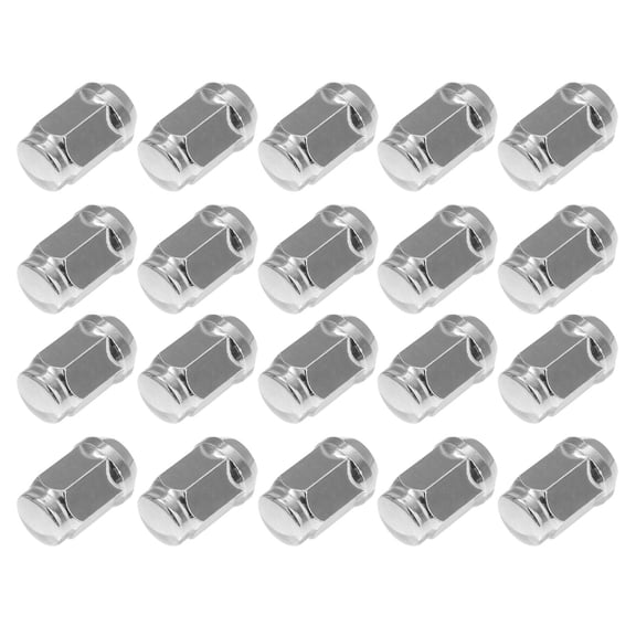 DEEPCRAFF Nut Screw Car Wheel Universal 20pcs 12x1.5 Solid Metal Caps Cover