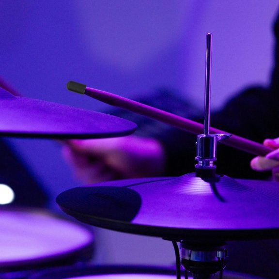 DEEPCRAFF 20 Pack Silicone Drumstick Tip Covers, Black Drum Practice Caps for Noise Reduction and Shock Absorption Accessories
