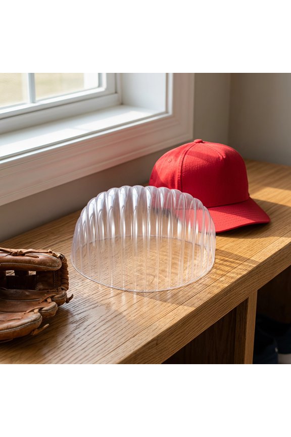 Transparent PVC Peaked Cap Supports for Hats, 20 Pieces, Strong and Hat Accessories
