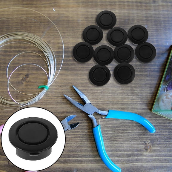 DEEPCRAFF 20Pcs Universal Car Bumper Hole Cover Rubber Plugs for Front and Rear Bumper Protection
