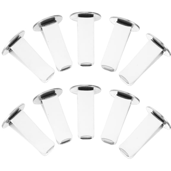 DEEPCRAFF 20Pcs White Car Vent Clips with Elastic Spring for Secure Car Air Freshener Attachment