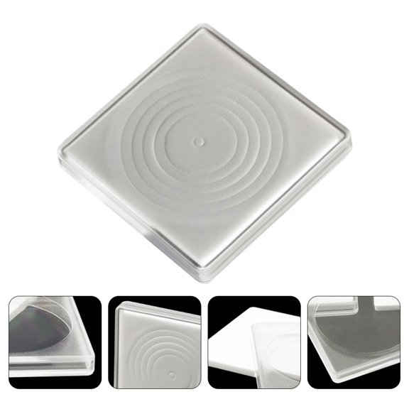 DEEPCRAFF 20Pcs White Coin Storage Box with Protective Gaskets for Coins and Small Collectibles