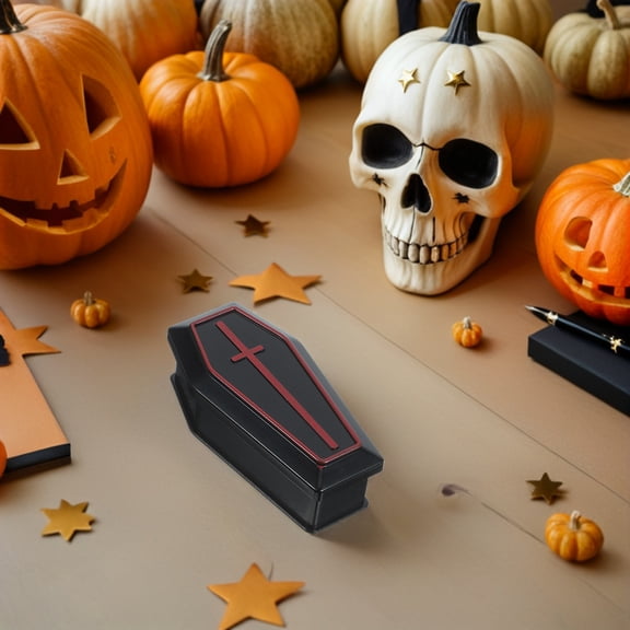 DEEPCRAFF Coffin Props Plastic for Home Decorations 20pcs