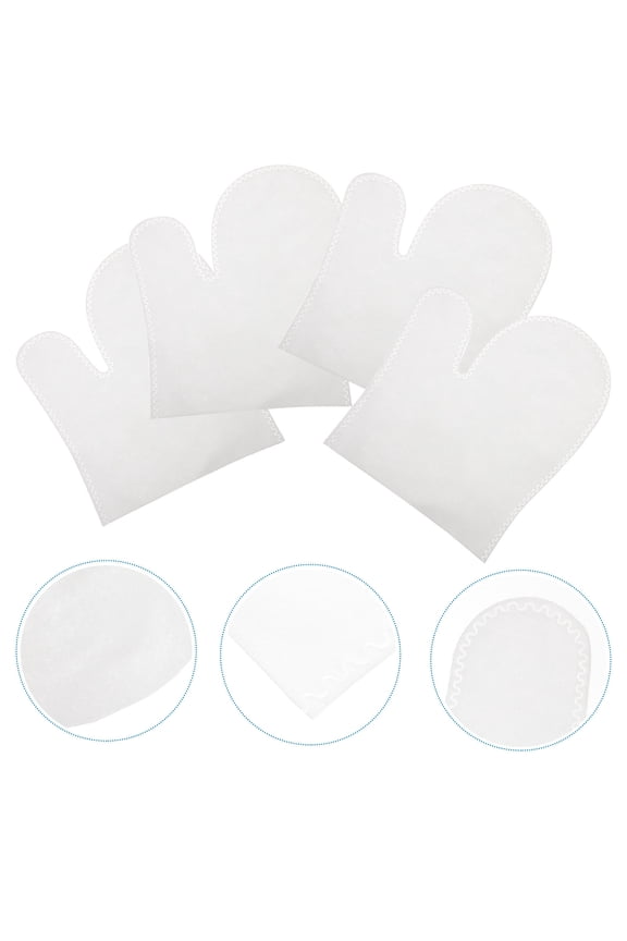 20Pcs Disposable Sneaker Cleaning Cloth White Nonwoven Fabric Portable for Travel Outdoors