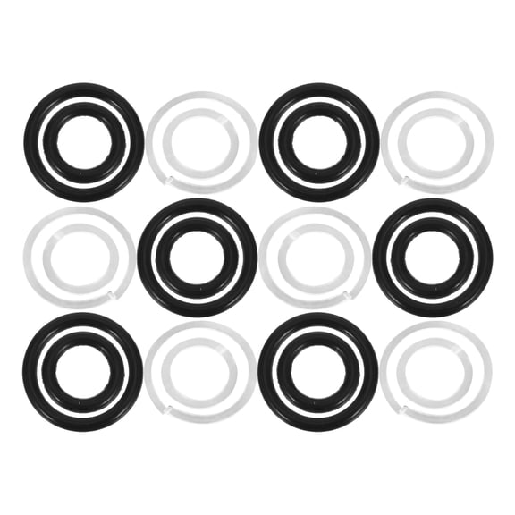 DEEPCRAFF 24Pcs Hydraulic Jack Pump Seal Kit with Horizontal Jack Accessories for Reliable Temperature Adaptability