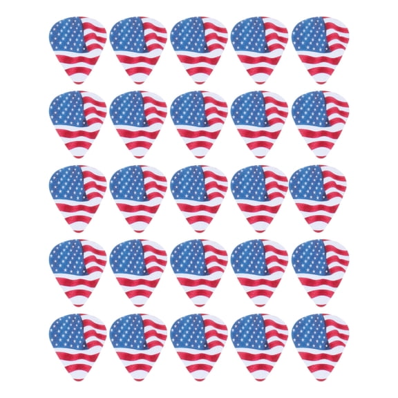 DEEPCRAFF 25Pcs Practical Guitar Pick Multi Pvc Timbre Preservation for Guitarists