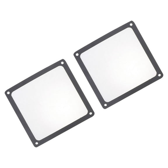 DEEPCRAFF Back to School Dust Cover For Computer Case Fan Black 2Pcs 4.7In