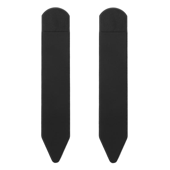 DEEPCRAFF 2-Pack Black PU Pocket Pen Protector Case for Electronic Pens, Portable Storage Sleeve