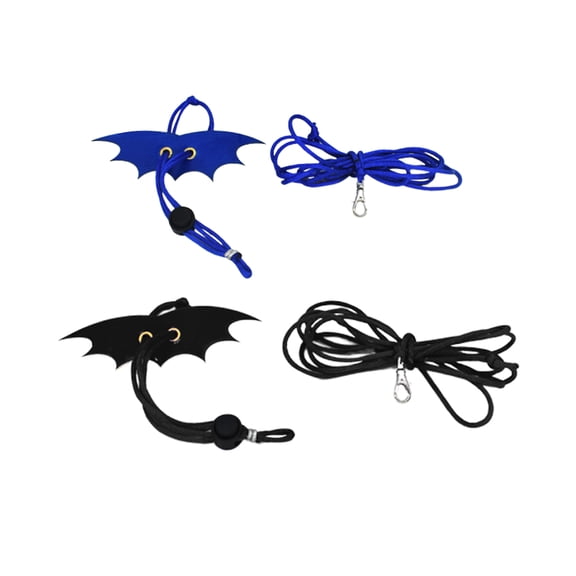 DEEPCRAFF 2Pcs Adjustable Reptile Leash with Wing Small Animal Harness Rope for Pet Walk