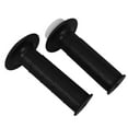 thumbnail image 1 of DEEPCRAFF 2Pcs Aesthetic Enhancement Black Plastic Motorbike Grips for 110-250CC Motorcycle, 1 of 8