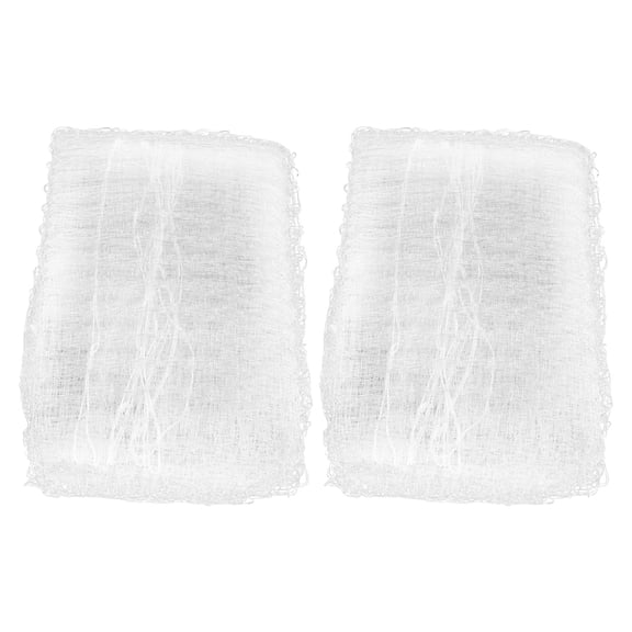 DEEPCRAFF 2Pcs Balloon Drop Net Reusable Tear Resistant Mesh Construction for Wedding Party White PP