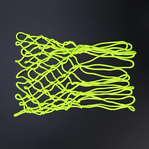 DEEPCRAFF 2Pcs Luminous Basketball Nets Nylon Heavy Duty for Basketball Rims in Schools