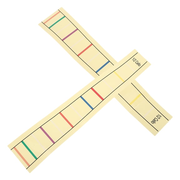 DEEPCRAFF 2-Pack Cello Note Placement Stickers Made of PVC for Improved Fingering Accuracy and Practice