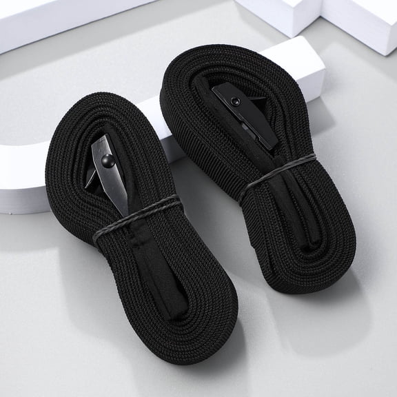DEEPCRAFF 2Pcs Durable Surfboard Straps for Roof Rack Heavy Duty Tie Down Lashing Straps