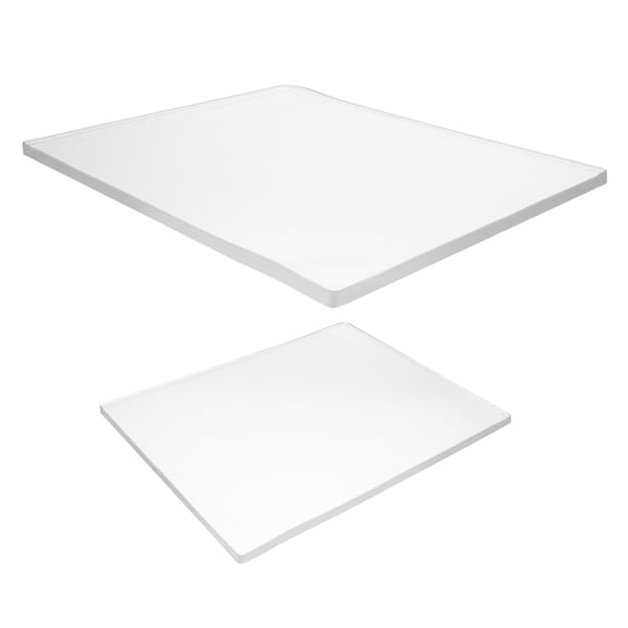 DEEPCRAFF 2Pcs Clear Gel Printing Plates Reusable Soft Printing Boards for Versatile Artistic Printmaking