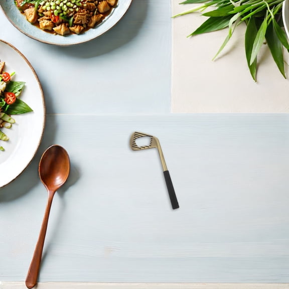 DEEPCRAFF 2Pcs Golf Bottle Opener Set Copper Metal Beer Opener for Bar Home and Party