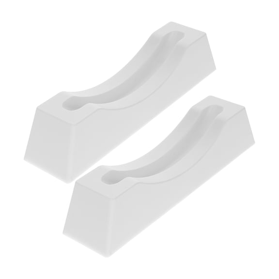 DEEPCRAFF 2Pcs Display Stand for Moving Sand Art Picture Black Plastic Rectangular Shape Decor