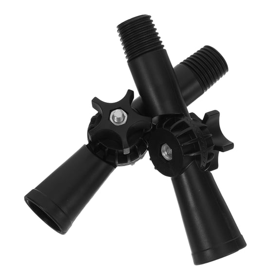 DEEPCRAFF 2Pcs Pivoting Black Extension Pole Adapter for Mop Squeegee and Duster