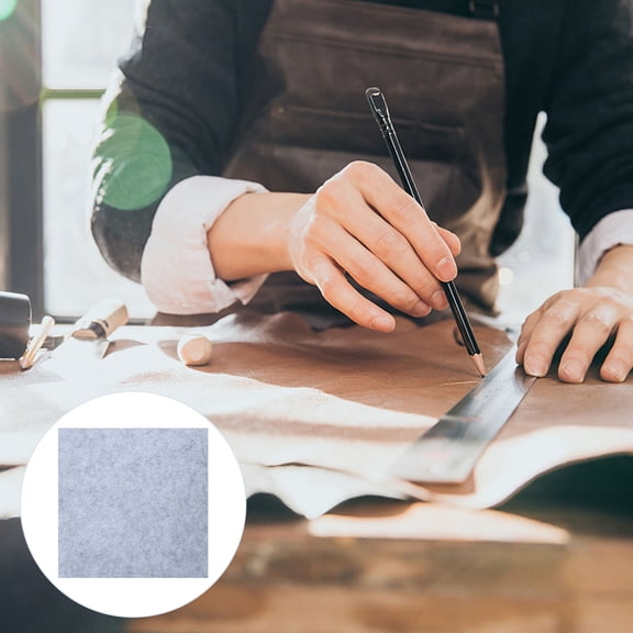 DEEPCRAFF 2-Pack Grey Felt Sound Absorbing Pads for Noise Reduction and Craft Projects, and Easy to Use