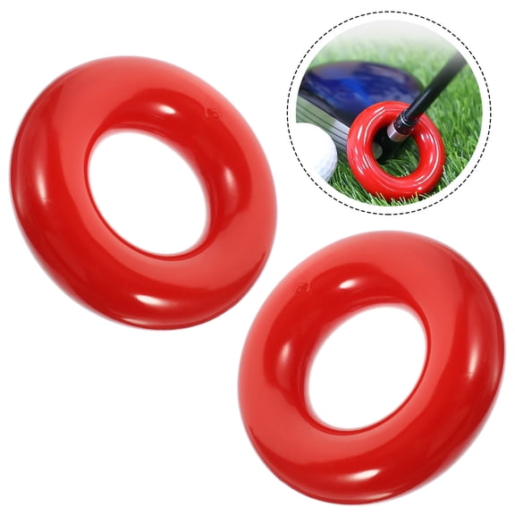 DEEPCRAFF 2Pcs Iron Golfing Weighted Practice Rings for Stability Flexibility and Distance Enhancement
