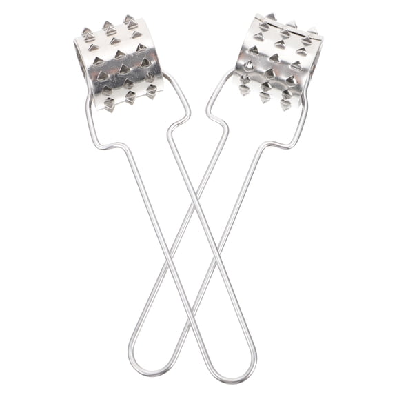 DEEPCRAFF 2Pcs Handheld Stainless Steel Rolling Meat Tenderizer Softening Beef and Poultry