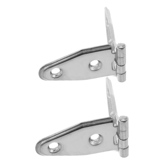 RENACLIPY 2-Pack Marine Grade Stainless Steel Boat Strap Hinges Heavy Duty Door Hardware for Marine and Outdoor Use