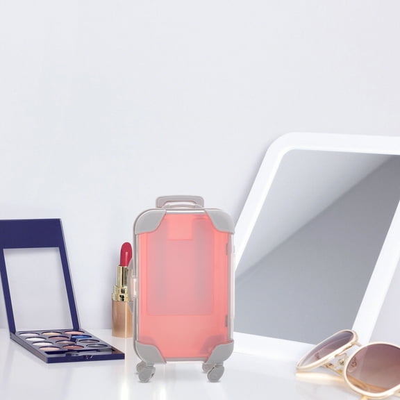 DEEPCRAFF Eyelash Holder Case, Transparent Design for Travel, Assorted Color, Plastic, Multifunctional, 2Pcs