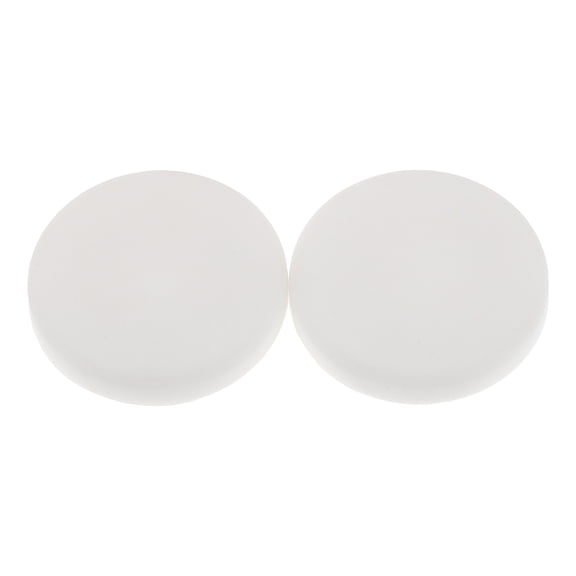 DEEPCRAFF 2Pcs Rubber Drain Hole Stopper for Freezers Chest Freezer Plug Replacement White