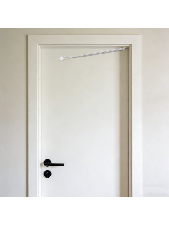 2-Pack Self-Closing Door Tension Springs with Metal Hooks for Automatic Door Closure and Home Use