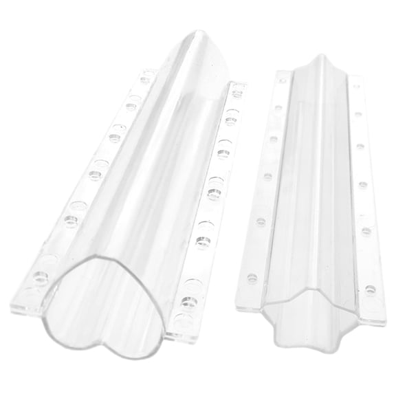 DEEPCRAFF 2-Pack Star Shaped Plastic Cucumber Molds for Vegetable Shaping in Garden and Yard