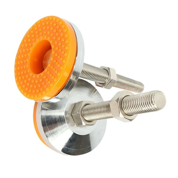 DEEPCRAFF 2Pcs Steel Leveling Feet for Shelving Units Vibration Control Workshop Use