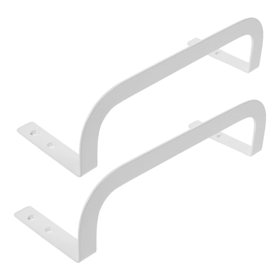 DEEPCRAFF Anti-Slip Mattress Grippers White Heavy Duty Metal for Home Use 2Pcs