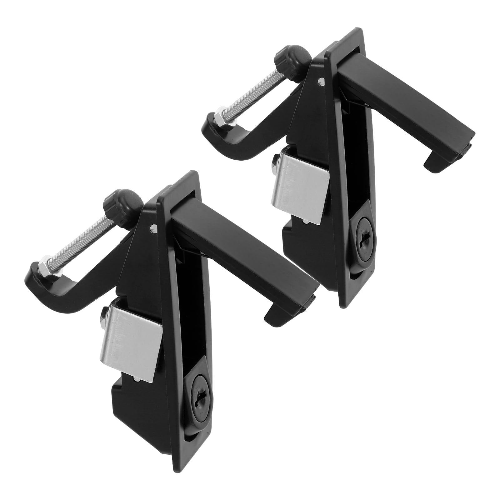 Lock In Button DEEPCRAFF 2Sets Black Compression Latch Lock with Keys Push Button ...