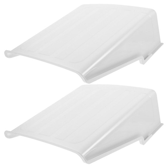 DEEPCRAFF 2Sets White Universal Outdoor Camera Protective Cover Rainproof Guard Against Sun and Rain