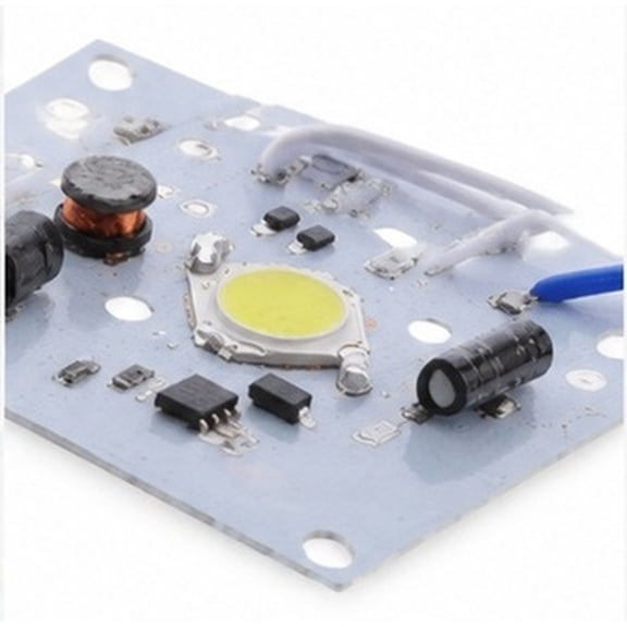 DEEPCRAFF 2pcs Bike LED Headlight Module 3 Wire 12w Cob Board