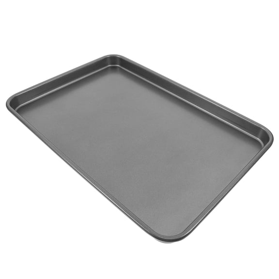 DEEPCRAFF 2pcs High Temperature Resistant Cookie Sheet Non Stick Carbon Steel Rectangle Bakeware for Home Chefs